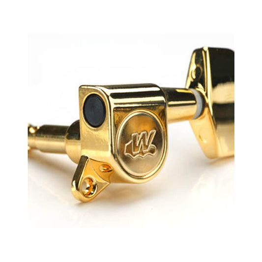 Wilkinson EZ-LOK locking Tuners Gold 3x3 fits Gibson Headstocks E27BB