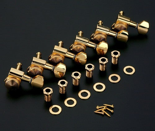 Now STAGGERED! Gotoh Style Locking Tuners- Sperzel Style- GOLD E68BB