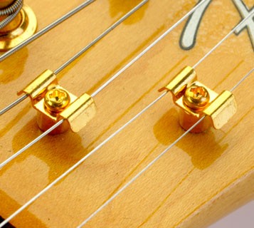 Pair Gold Butterfly String Trees Complete -Fits Strat® K35BB